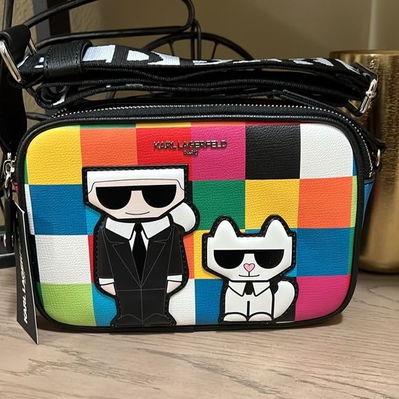 NWT Karl Lagerfeld Crossbody Bag - Picture 3 of 10